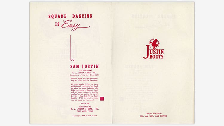 Square Dancing is Easy Catalog by Sam Justin